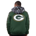 thumbnail image 2 of Men's Starter  Green Green Bay Packers Thursday Night Gridiron Full-Zip Jacket, 2 of 2