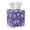 Skull Moon Star Purple, variant on COEQINE PU Leather Square Tissue Box Cover, Snap Closure for Easy Refill & Storage, Universal Decorative Tissue Holder for Home Bedroom Car Office Desk, Skull Moon Star Purple