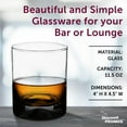 thumbnail image 4 of Manhattan Rocks Whiskey Glass 1.75 oz. Set of 12, Bulk Pack - Perfect for Scotch, Bourbon, Whiskey, Cocktail - Black, 4 of 5