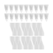 FrogTape reMOVEables Clear Mini Hooks, 18 Hooks and 24 Adhesive Strips