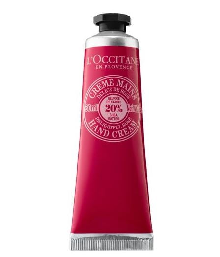 L'Occitane Shea Butter Delightful Rose Hand Cream, 1 Oz