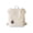 Beige, variant on Cute Backpack Plush Bear School Backpack Travel Backpack for Teens Soft Mini Backpack with Ears