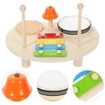 thumbnail image 1 of HEALEEP Musical Instruments Kids Musical Instrument Wood Multi 1 Set, 1 of 8