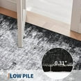 thumbnail image 6 of Abstract Area Rugs 6x9 Ultra-Soft Modern Indoor Carpet, Stain-Resistant Neutral Floor Cover, Non-Slip Distressed Throw Rug, Easy Cleaning, Perfect for Living Room, Office, Gray, 6 of 7
