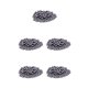 thumbnail image 3 of Yuarrent Cuentas espaciadoras de 200 piezas, sin costuras, 4mm, superficie galvanizada suave y fiable, accesorios pequeños, adornos hechos a Type2 NO2, 3 of 6