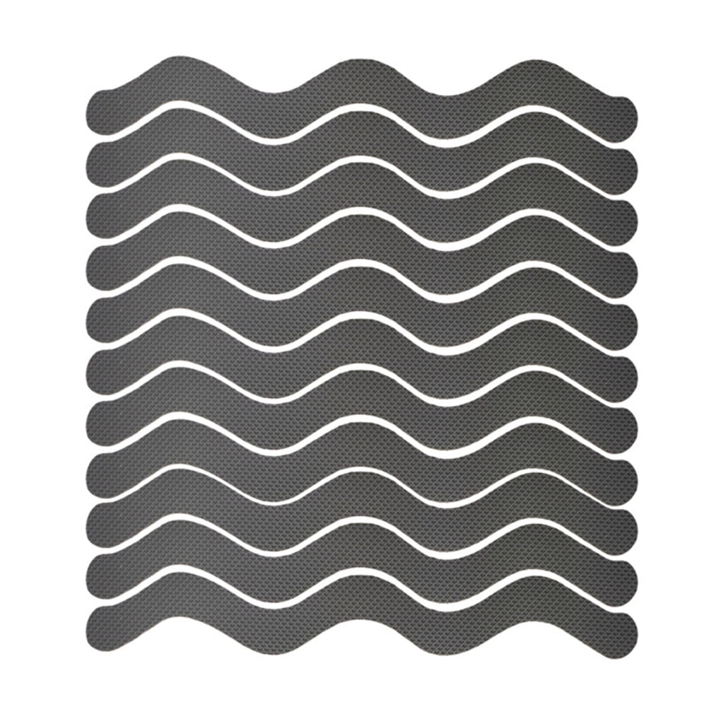 12/24pcs Anti Slip Strips S Waveshaped Bath Safety Strips for Bathroom