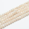 thumbnail image 5 of 1 Strand Natural Cultured Freshwater Pearl Beads Strands Nuggets Creamy White 5~6mm Hole: 0.8mm 62pcs/strand 13.77 inch~14.17 inch, 5 of 6
