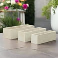 thumbnail image 2 of Soren Wooden Rectangular Planter Set (Set of 3), 2 of 11