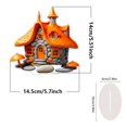 thumbnail image 3 of Champiñones amarillos Decoración de la casa Adorno 2D | Caprichoso acento de escritorio | Decoración ligera y duradera | Ideal para sala de estar | Regalo único de inauguración de la casa | 1 Pieza, 3 of 8