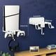 thumbnail image 3 of Kit de montaje en pared 6 en 1 para PS5 Silm compatible con la consola Playstation 5 Silm (edición Disc y Digital) con cable de carga magnético y soporte desmontable para mando, 3 of 7