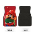 thumbnail image 2 of Lsque Mario Print 4-Piece Floor Mats, Heavy-Duty Rubber Liners, Anti-Slip Design, All-Season Automotive Protection, Vehicles, Cars, Trucks, and SUVs, 2 of 7