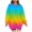 Yellow, variant on Black_Friday Deals Cyber and Monday Deals Hot6sl Women's Fashion Printed T-shirt Long Sleeves Blouse Round Neck Casual Tops Sweatshirt