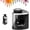 Black, variant on Electric Pencil Sharpener, SUWU Automatic Sharpener Fit for No.2 and 6-8 mm Pencils, Electric Sharpener with Auto Stop - Black