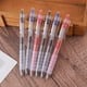 thumbnail image 4 of Gel Inks Pens 0.5MM Tip Retractable Gel Pen Quick Drying Exam Writing Tool for Student Office Worker Writing Note Taking Red, 4 of 4