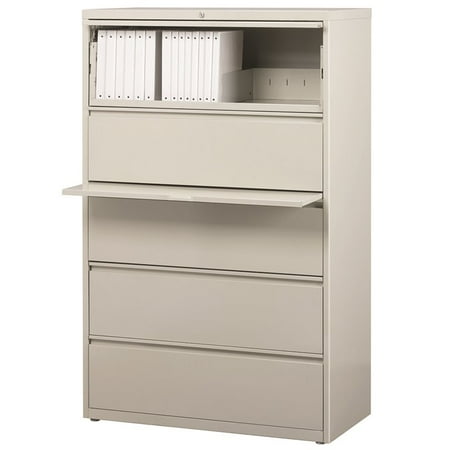 Hl8000 Series 36 Inch Wide 5 Drawer Lateral File Cabinet With Top