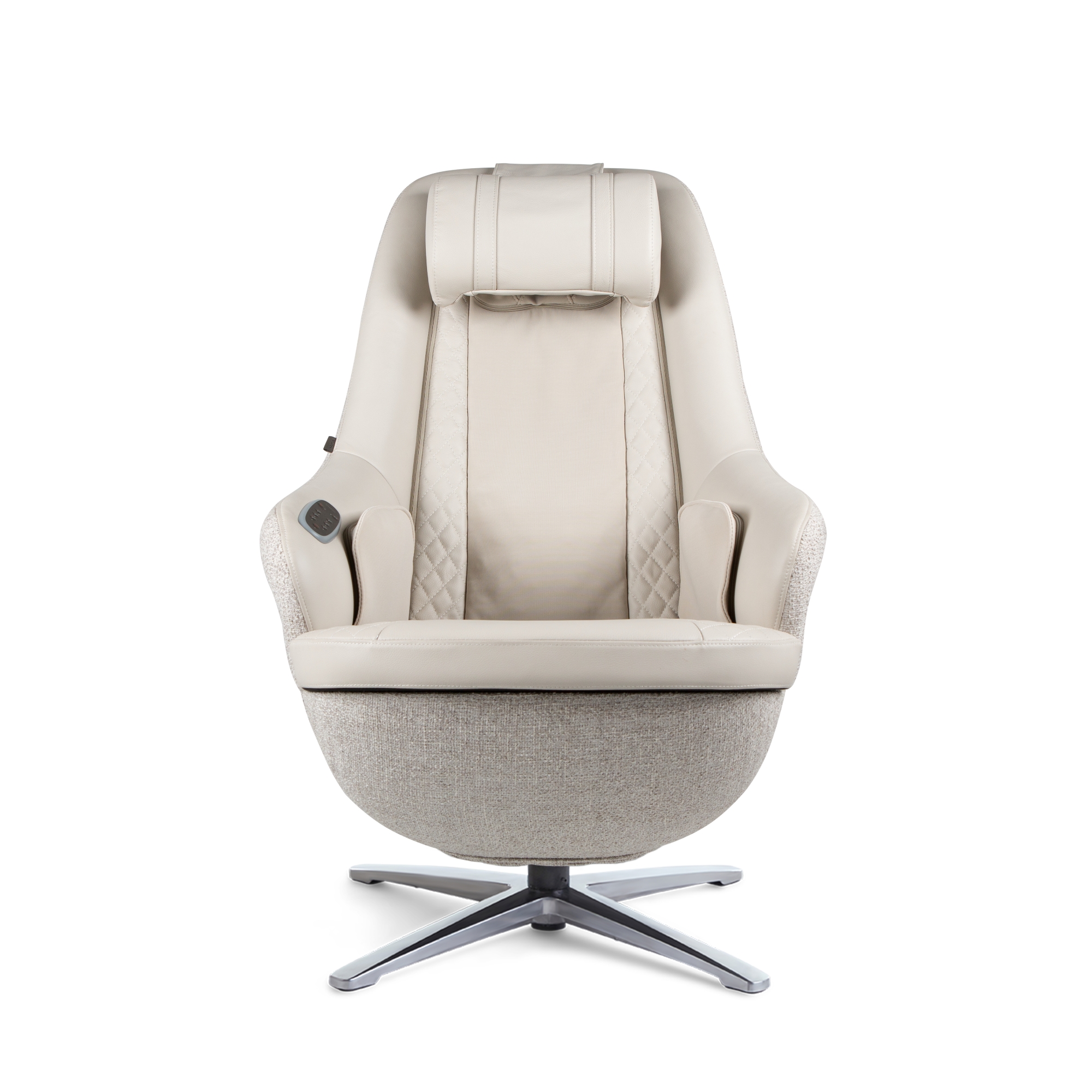 NOUHAUS® "Modern" Massage Chair with Ottoman – Decor Enhancing Massage Chair - image 3 of 10