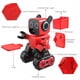 thumbnail image 2 of Robots inteligentes para niños, Robot RC interactivo programable con Control de voz, para niños de 6 7 8 9 de edad, niños y niñas rojo, 2 of 7