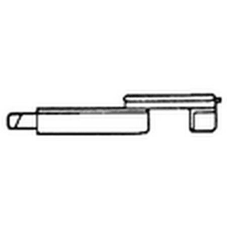 

CRL 3461170 Left Hand Nylon Slide Bolt - .240 Width; .625 Height - pack of 20