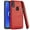 Red, variant on GSA Brushed Case w/Edge Design for Alcatel 3V(2019) - Black