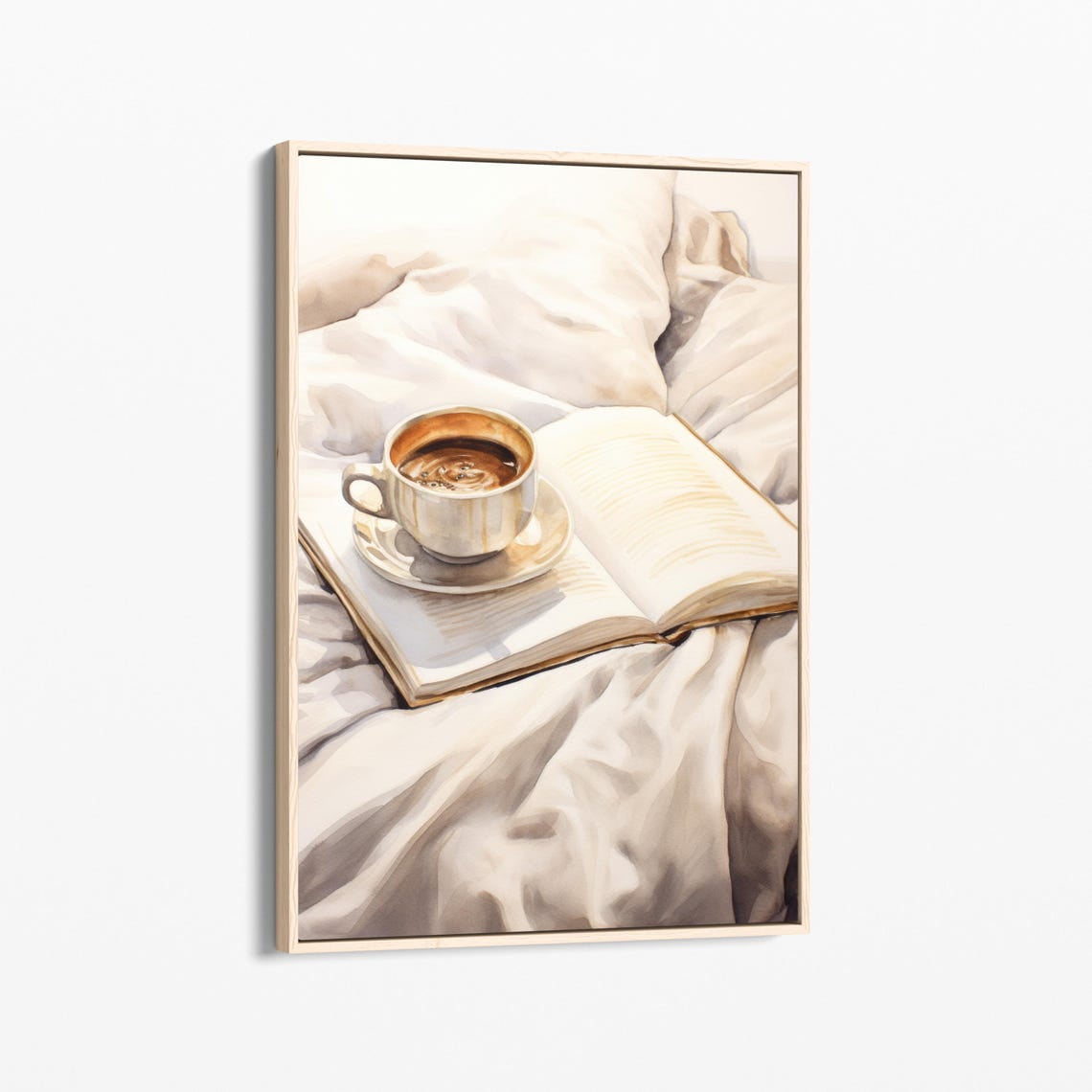 Coffee Artwork Wall Art Print Kitchen Cafe Decor For Coffee Lovers Unframed Paper Print