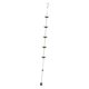 thumbnail image 5 of Cadena de de metal de 99,6 pulgadas de largo para drenaje de aleros, colector de agua decorativo, reemplazo para bajantes, patios, techos,, 5 of 8