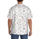 thumbnail image 3 of Balery Funny Chicken Camisa Casual de Manga Corta con Botones para Hombre, Texturizada, Estilo Cubano, para Playa, Verano-Medium, 3 of 5