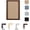 Gray, variant on Ghent's Fabric 24" x 18" 1 Door Enclosed Bulletin Board in Beige