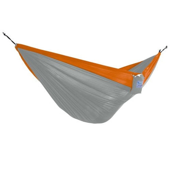 Vivere Nylon Double Parachute Camping Hammock - Gray/Orange