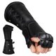 thumbnail image 1 of Sonducket 1 par de correas para los brazos, protectores de manos, brazalete de disfraz Retro resistente al desgaste, práctico para usar, muñequera guantes y mitones Negro, 1 of 6