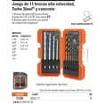 thumbnail image 2 of Juego de Brocas Truper 11 Piezas, 2 of 3