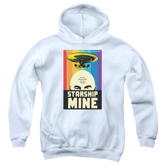 Star Trek - Tng Season 6 Episode 18 - Youth Hooded Sweatshirt - X-Large