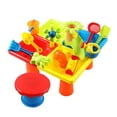 thumbnail image 1 of GUANGHONG Kids Beach Toys Sand and Water Play Set Outdoor Summer Durable Sandbox Tools for Children Kids Sand and Water Table – 24 Piece Sensory Activity Play Set for Beach Pails and Shovels for Kids, 1 of 1