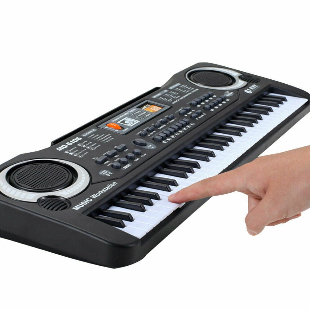 61 Key Digital Music Electronic Keyboard Key Board Electric Piano Children Gift US Plug Electronic Organ