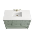 thumbnail image 5 of James Martin 330-V48-SC-3WZ Single Vanity Smokey Celadon w/ White Zeus Top, 5 of 7