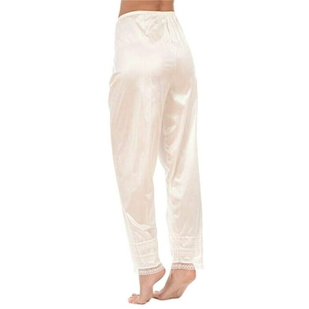 

SANAG Women Lace Pajamas Bottoms Loose Leg Trousers Nightwear Lounge Pants