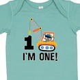 thumbnail image 4 of Inktastic First Birthday Construction Truck 1 Year Old Boys Baby Bodysuit, 4 of 5