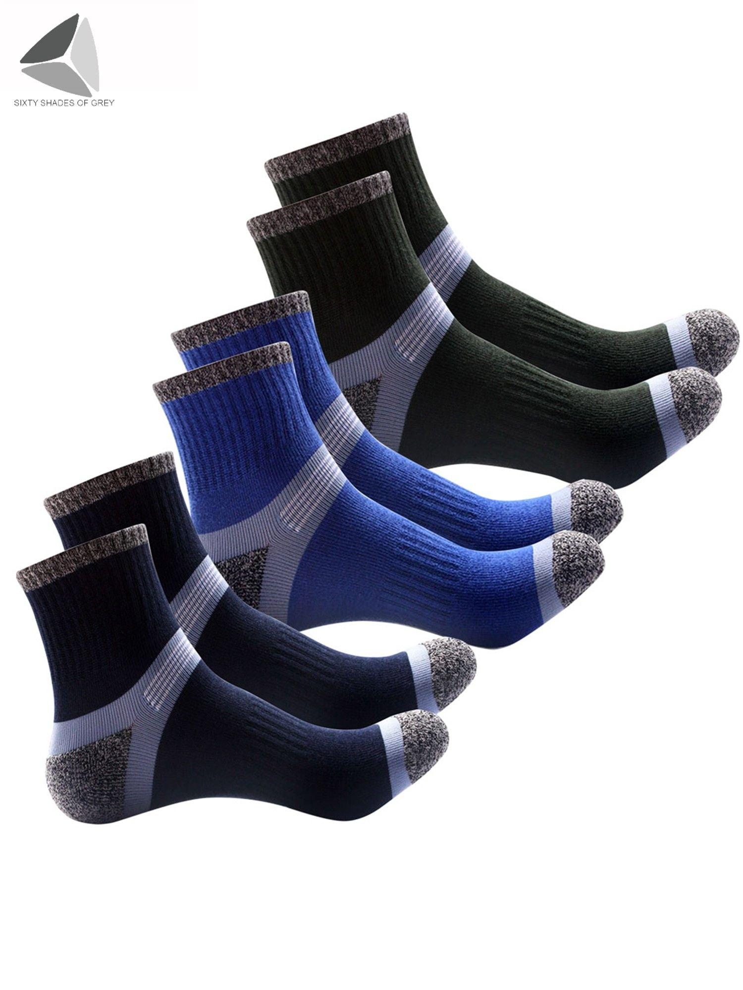 Low Cut Comfort Casual Socks SOFTWIND Men’s Cushion Ankle Socks With Arch Support
