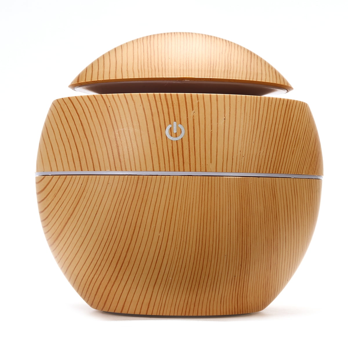 130Ml Aroma Essential Oil Diffuser Wood LED Ultrasonic Air Purifier Humidifier