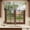 Green, variant on Sage Green Ombre Valances for Windows, Decorative Rod Pocket Window Valance Curtains, Vintage Shabby Abstract Plaid Art Short Curtain Drapes for Kitchen/Bathroom/Living Room, 2 Panels, 42" W x 12" L