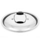 thumbnail image 1 of Utensilios de cocina NutriChef de acero inoxidable resistentes y duraderos, resistentes a las manchas, tapa para olla y sartén, 1 of 6