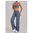 thumbnail image 4 of SKQIT Womens Workout Sets 2 Piece Yoga Outfits Racerback Tank Top High Waist Flare Leggings Gym Sets, 4 of 7