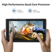 Android Tablet 7 inch, Android 12 Tablet, 4GB RAM 32GB ROM, Quad-Core Processor, Dual Camera, WiFi, 128GB Expand, Game, GMS Certified Tablets for Kids