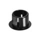 thumbnail image 5 of 4 piezas de montaje 13 mm x 11 mm tapa de agujero de panel redonda de nylon negra, 5 of 5