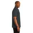 thumbnail image 3 of Sport-Tek ST651 Mens Micropique Sport-Wick Pocket Polo Tees, Iron Grey - 4XL, 3 of 6