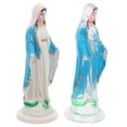 thumbnail image 3 of 2 estatuas de resina de la Virgen María para decoración de iglesias, miniaturas de la Virgen María, adornos de escritorio, figuras de resina, decoración religiosa., 3 of 8