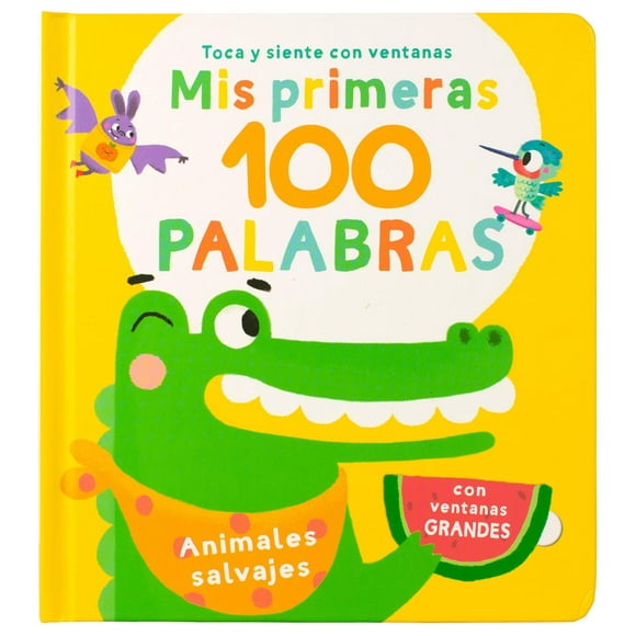 Libro infantil Advanced Mis primeras 100 palabras animales salvajes Blanco