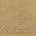 thumbnail image 1 of Ahgly Company Machine Washable Indoor Square Transitional Orange Area Rugs, 8' Square, 1 of 7