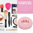 thumbnail image 3 of Makeup Sponge Holder for Powder Puff Storage Assorted Color Silicone 3pcs Compact Design, 3 of 6