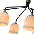 thumbnail image 5 of SC13376BB Artcraft Lighting Crema - 6 Light Chandelier-17.32 Inch Tall and 40.55 Inch Wide, 5 of 21