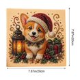 thumbnail image 3 of Kojanyu DIY Christmas Pearl Bead Painting Kit, Framed Canvas Rhinestone Art Set with Instructions, Holiday Crafts for Adults Home Wall Decor Gift., 3 of 6